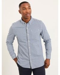 FatFace - Fatface Long Sleeve Oxford Gingham Shirt - Lyst