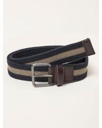 FatFace - Fatface Stripe Webbing Belt - Lyst