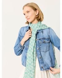 FatFace - Shell Printed Lightweight Scarf - Lyst
