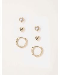 FatFace - 3 Pairs Of Earrings - Lyst