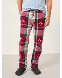 FatFace - Penguin Jacquard Pyjama Bottoms - Lyst