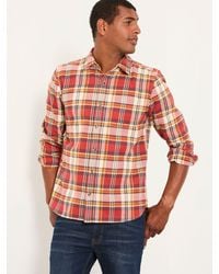 FatFace - Fatface Routh Long Sleeve Check Shirt - Lyst