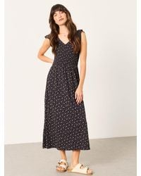 FatFace - Fatface Demi Jersey Midi Dress - Lyst