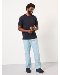 FatFace - Seil Stripe Trouser Pyjama Set - Lyst