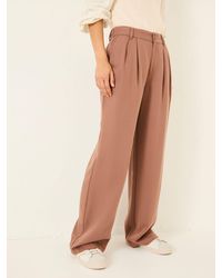 FatFace - Ginger Wide Leg Drape Trousers - Lyst