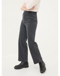FatFace - Keswick Wide Leg Crop Jeans - Lyst