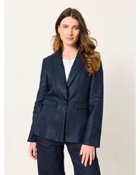 FatFace - Lyla Linen Blazer - Lyst