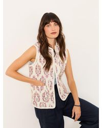 FatFace - Reversible Quilted Waistcoat - Lyst