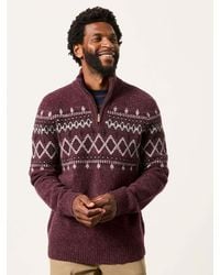 FatFace - Brinley Half Neck Knitted Jumper - Lyst