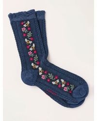 FatFace - Fatface Cable Bee Socks - Lyst