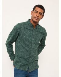 FatFace - Long Sleeve Floral Print Shirt - Lyst