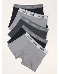 FatFace - 5 Pairs Of Plain Boxers - Lyst
