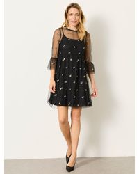 FatFace - Fatface Petite Mollie Beaded Dress - Lyst