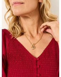 FatFace - Heart Necklace - Lyst