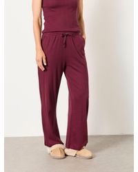 FatFace - Lola Pointelle Wide Leg Trousers - Lyst