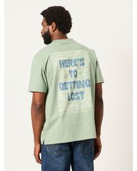 FatFace - Relaxed Fit Getting Lost Graphic T-Shirt - Lyst