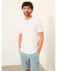 FatFace - Woodside Henley T-Shirt - Lyst