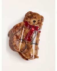 FatFace - Fatface Teddy Bear Claw Clip - Lyst