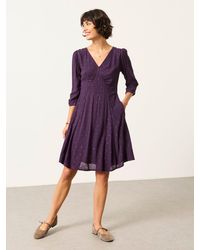 FatFace - Anya Spot Dress - Lyst