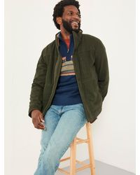 FatFace - Wardly Canvas Funnel Neck Jacket - Lyst