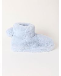 FatFace - Farah Faux Fur Boot Slipper - Lyst