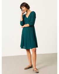 FatFace - Anya Petite Spot Dress - Lyst
