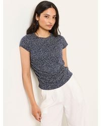 FatFace - Ruby Short Sleeve Ruched Top - Lyst