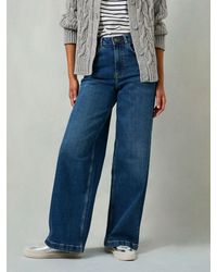 FatFace - Welling Wide Leg Wide Leg Jeans - Lyst