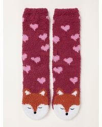 FatFace - Fatface Fox Fluffy Socks - Lyst
