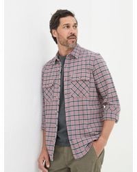 FatFace - Fatface Bardon 100% Cotton Long Sleeve Check Shirt - Lyst