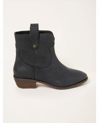 FatFace - Fatface Remi Regular Fit Leather Ankle Boot - Lyst