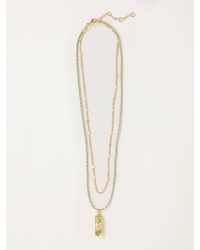 FatFace - Resin Flower Necklace - Lyst