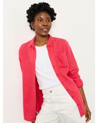 FatFace - Fatface Olivia Petite Linen Shirt - Lyst