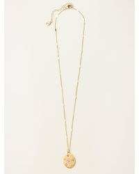 FatFace - Fatface November Birth Flower Necklace - Lyst