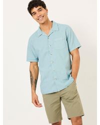 FatFace - Bugle Linen Cotton Shirt - Lyst