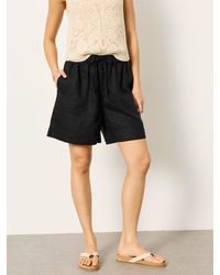 FatFace - Fatface Amberly Linen Shorts - Lyst