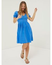 FatFace - Fatface Aideen Linen Dress - Lyst
