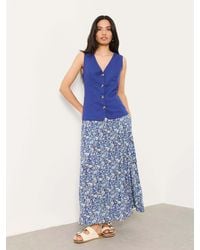 FatFace - Fatface Sadie Midi Skirt - Lyst