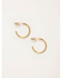 FatFace - Fatface Tone Waterproof Hoop Earrings - Lyst
