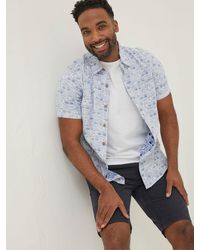 FatFace - Vintage Tile Print Shirt - Lyst