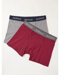 FatFace - Plain Boxers 2 Pack - Lyst
