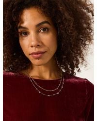 FatFace - Layered Stone Necklace - Lyst