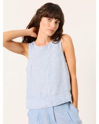 FatFace - Dara Petite 100% Linen Blouse - Lyst