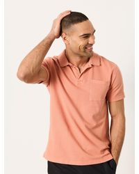 FatFace - Fatface Albury Textured Polo Shirt - Lyst