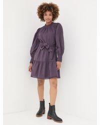 FatFace - Fatface Adley Cord 100% Cotton Dress - Lyst