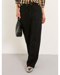 FatFace - Ely Ponte Wide Leg Trouser - Lyst