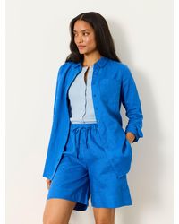 FatFace - Fatface Olivia 100% Linen Shirt - Lyst
