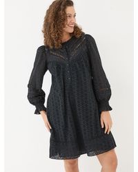 FatFace - Fatface 100% Cotton Brody Detail Dress - Lyst