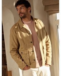 FatFace - Garment Dye Worker 100% Cotton Jacket - Lyst