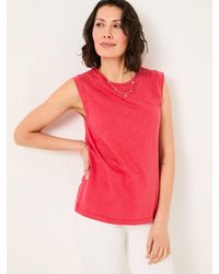 FatFace - Tia Jersey Tank Top - Lyst